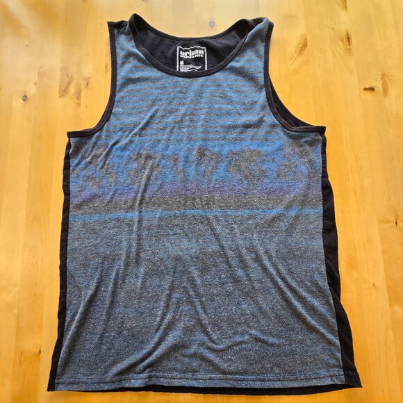 Urban Pipeline Tank Top Super Soft Men’s Size Medium M Blue Poly cotton blend - Picture 1 of 7